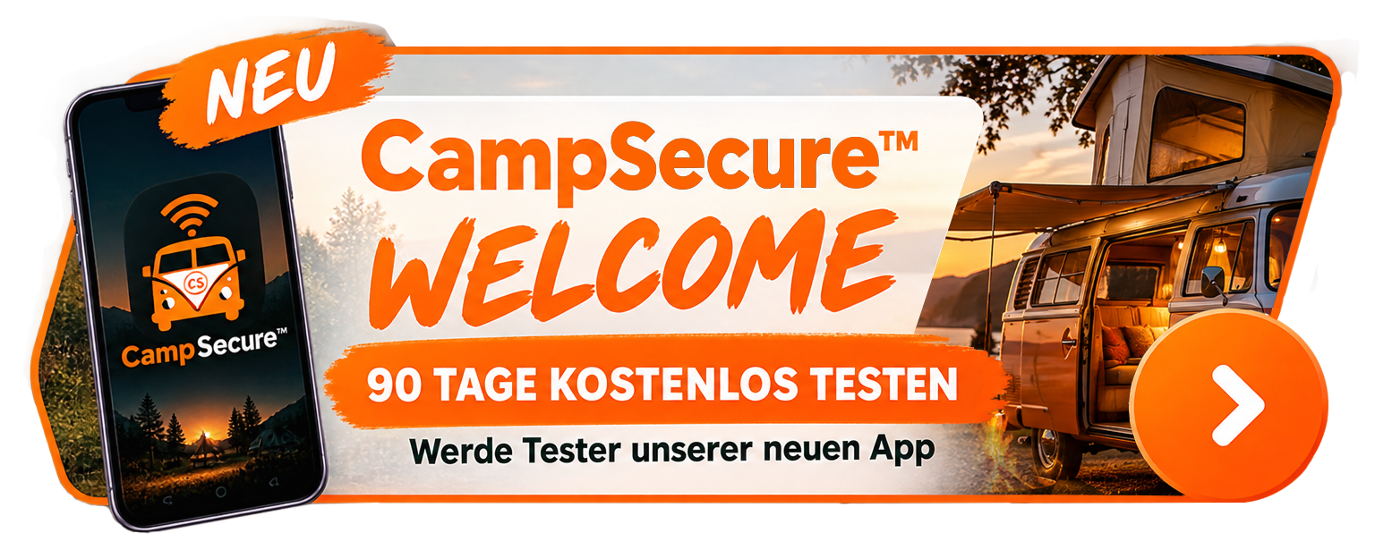 CampSecure™ Welcome – 90 Tage kostenlos testen